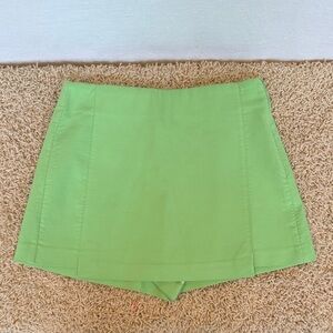 Bright Green Zara Skort